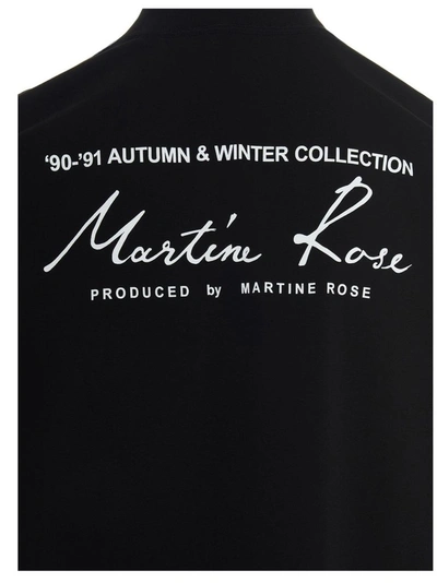 Shop Martine Rose Men's Black T-shirt