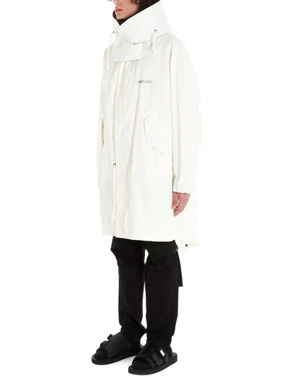 Shop Ambush Men's White Outerwear Jacket
