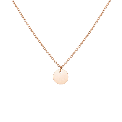 Shop Aurate Piece Of Me Necklace In Gold/ Pink