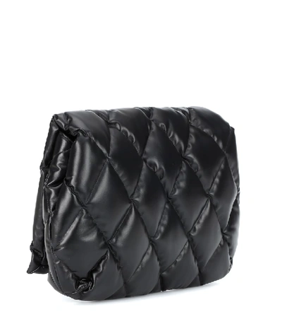 Shop Balenciaga Touch Medium Leather Clutch In Black