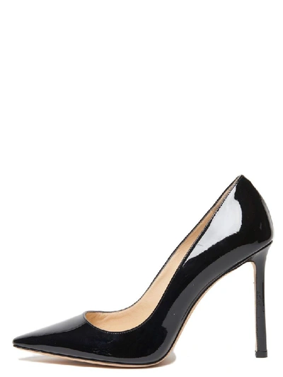 Shop Jimmy Choo Women's Black Leather Pumps