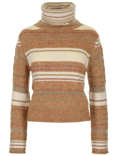 Shop See By Chloé Women's Beige Sweater