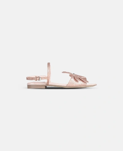 Shop Stella Mccartney Kids Crab Sandals In Pink