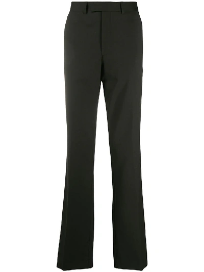 Shop Sunflower Straight Leg Tailored Trousers In Black