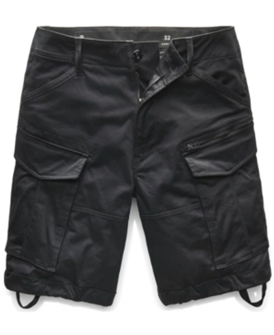 Shop G-star Raw Men's Rovic Cargo Shorts, Created For Macy's In Black