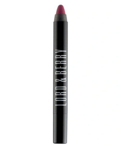 Shop Lord & Berry Matte Crayon Lipstick In La Fiesta - Lavender