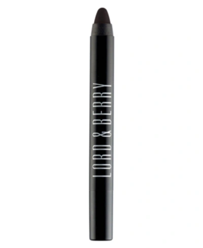 Shop Lord & Berry Matte Crayon Lipstick In Blackout