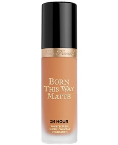 Shop Too Faced Born This Way Matte 24 Hour Foundation In Mocha