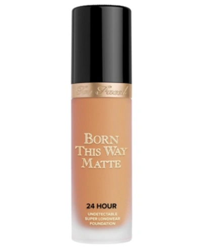 Shop Too Faced Born This Way Matte 24 Hour Foundation In Golden