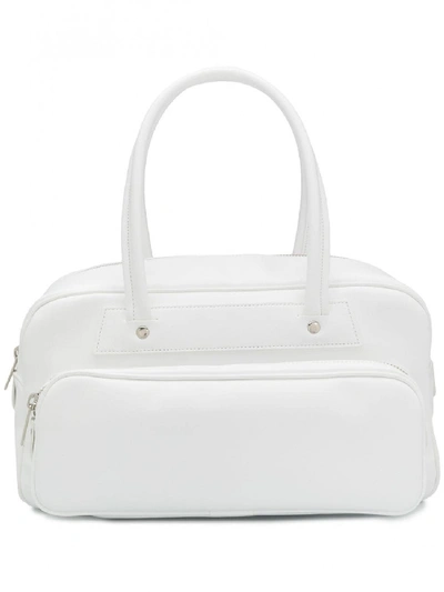 Shop Comme Des Garçons Comme Des Garçons Handbag In White