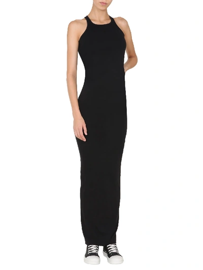 Shop Drkshdw Long Dress In Nero