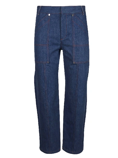 Shop Chloé Straight-leg Jeans In Denim Blue
