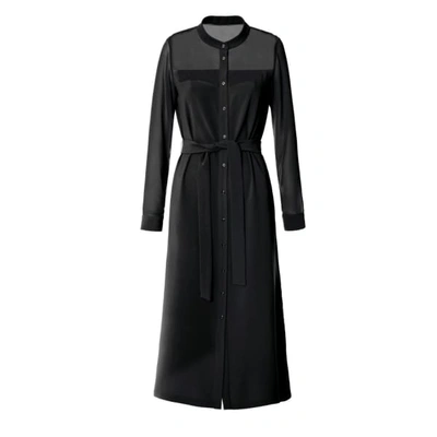 Aggi By Halewski Jillian Black Dress In Black