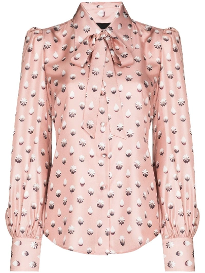 Shop The Marc Jacobs The Blouse' Printed Blouse In Pink