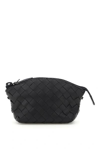 Shop Bottega Veneta Packable Tote Bag With Pouch In Black