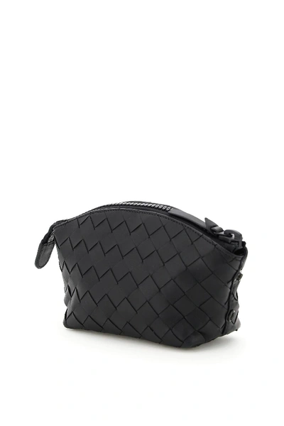 Shop Bottega Veneta Packable Tote Bag With Pouch In Black