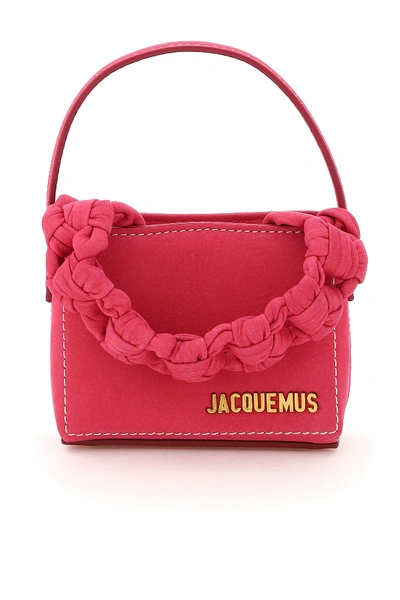 Jacquemus Le Petit Sac Noeud Bag In Fuchsia,pink | ModeSens