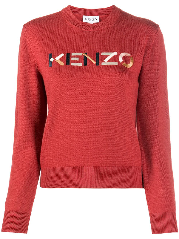 kenzo red jumper