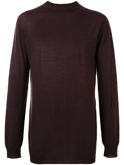 Shop Rick Owens Performa Oversized Jumper In Red