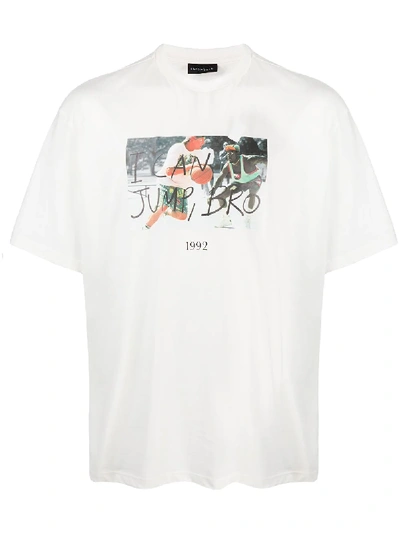 Shop Throwback Jump T-shirt In White