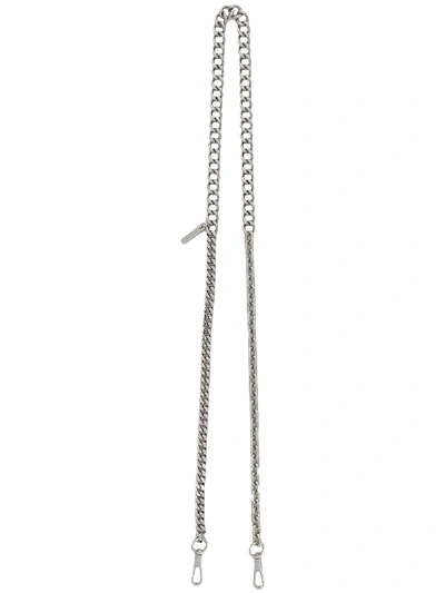 Shop Marc Jacobs The Strap' Chain-link Strap In Silver