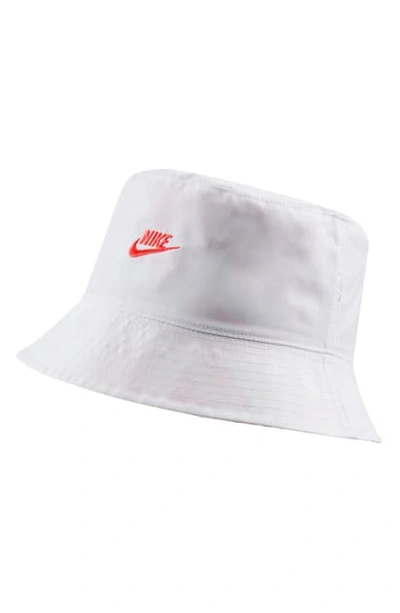 Shop Nike Dri-fit Reversible Tennis Bucket Hat In White