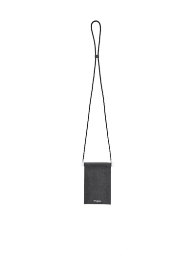 Shop Maison Margiela Iphone Pouch Case In Black