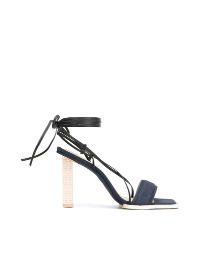 Shop Jacquemus Les Sandales Adour Hautes In Black Black