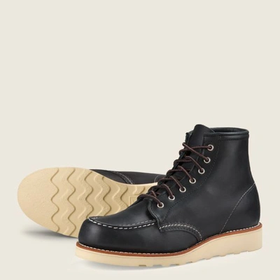 Shop Red Wing 6-inch Classic Moc In Black