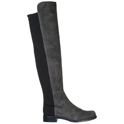 Shop Stuart Weitzman 5050,0 Knee High Boots In Grigio