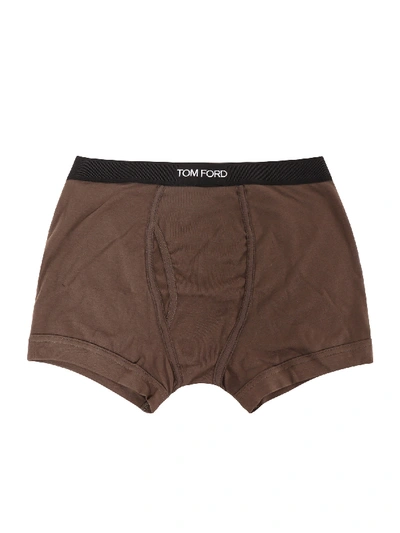 Tom Ford Nylon Underwear In Green