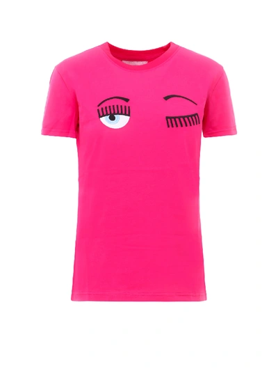 Shop Chiara Ferragni T-shirt In Pink