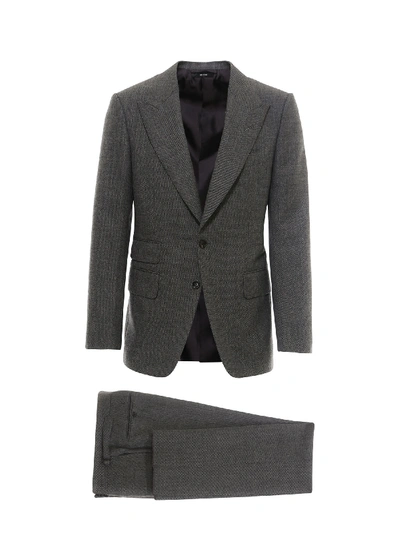 Shop Tom Ford Suit In Grey