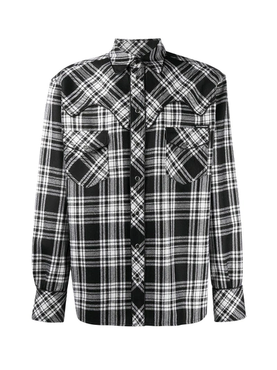 Shop Dolce & Gabbana Checked Tartan Shirt In Multi