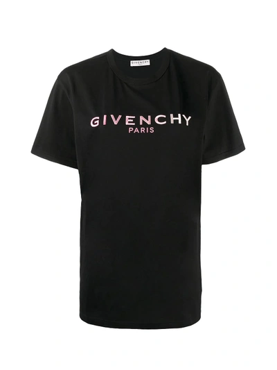Shop Givenchy Logo Degrade In Black