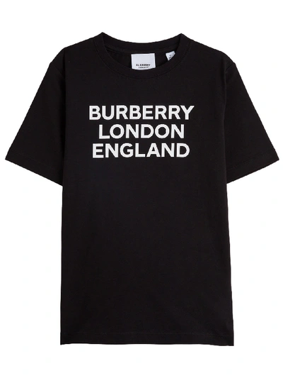 Shop Burberry Abtot T-shirt In Black