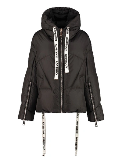 Shop Khrisjoy Khris Puffer Jacket In Black