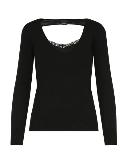 Shop Pinko Burkina Sweater In Black