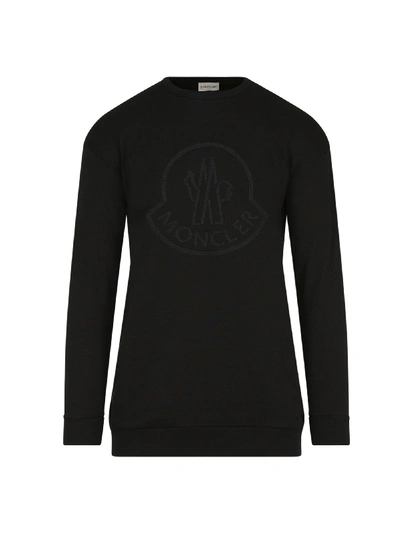 Shop Moncler Sweatshirt In Black