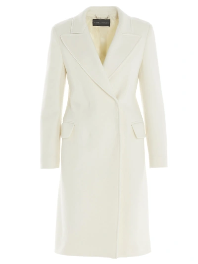 Shop Alberta Ferretti Coat In White