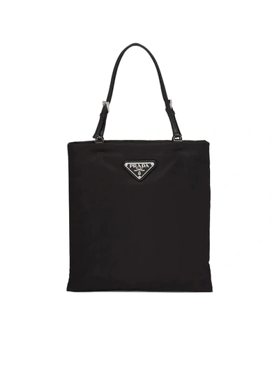 Shop Prada Mini Chain Bag In Black