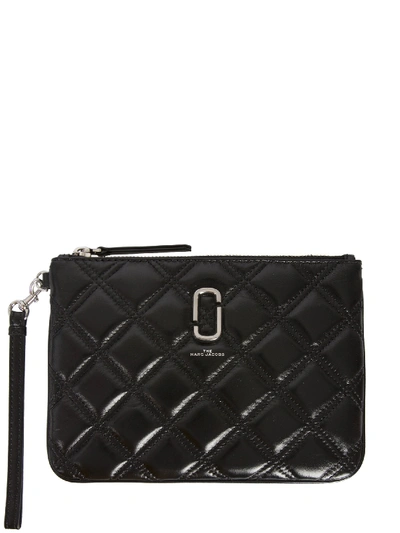 Shop Marc Jacobs "softshot" Pouch In Black