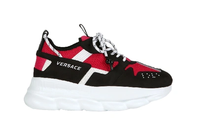 Pre-owned Versace  Chain Reaction 2 Red Black In Black/red/white