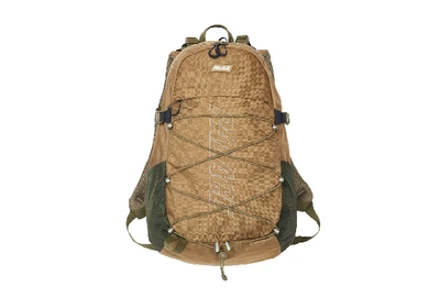 Pre-owned Palace  Ballistic Backpack Gold