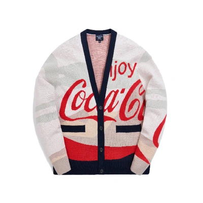 Pre-owned Kith X Coca-cola X Mitchell & Ness Coke Mountains Cardigan Multi