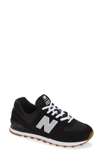 new balance 574 ripstop black