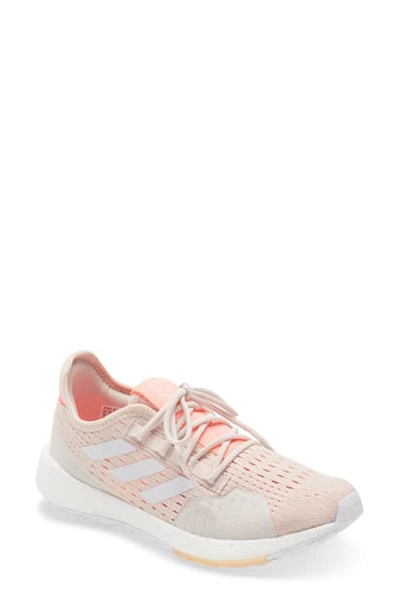 Shop Adidas Originals Pulseboost Hd Summer. Rdy Running Shoe In Echo Pink/ White/ Lt Red