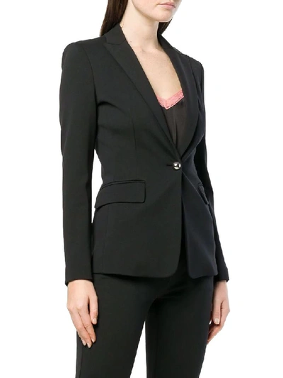 Shop Pinko Women's Black Viscose Blazer