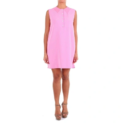 Shop Boutique Moschino Women's Pink Acetate Dress