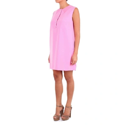 Shop Boutique Moschino Women's Pink Acetate Dress
